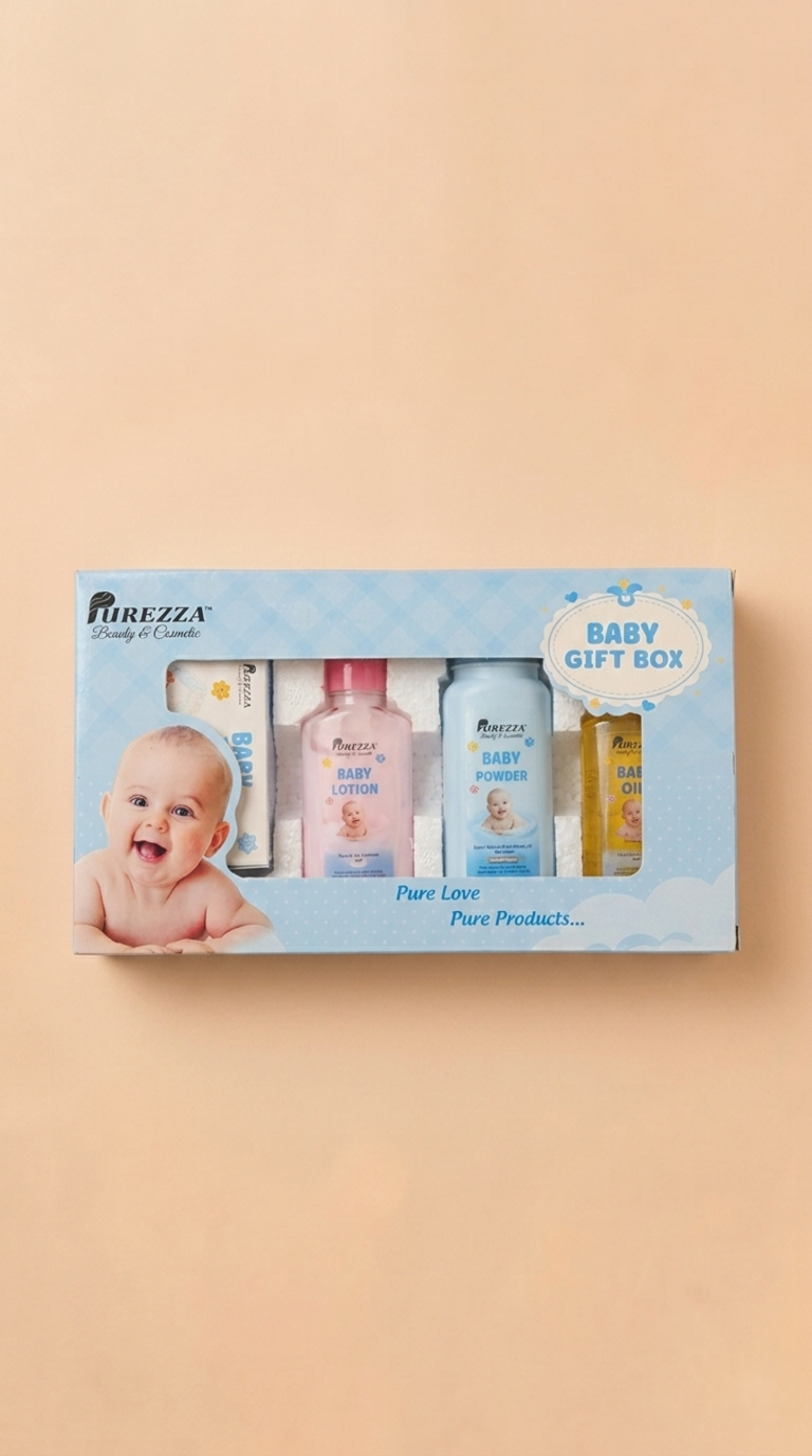 Purezza Baby Care Skincare Essentials Gift Box Set